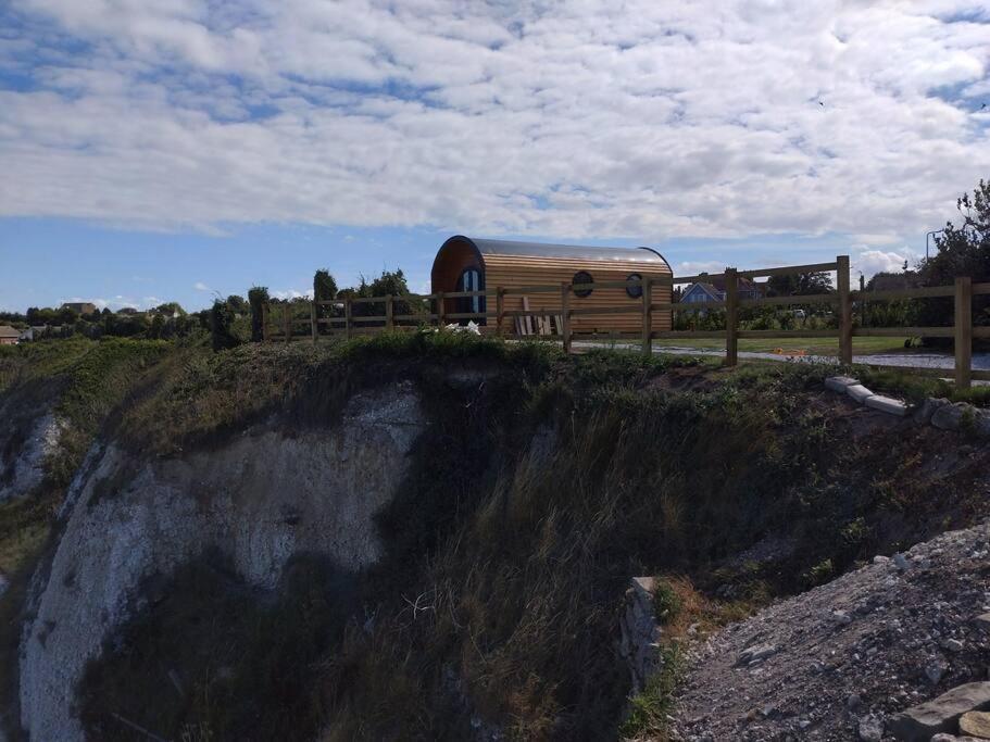 Spring Tide Cliff Top Glamping Pod With Direct Sea Views Birchington-on-Sea Εξωτερικό φωτογραφία